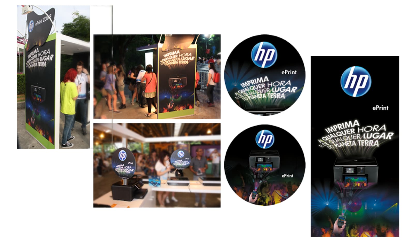 Paineis de Stand em feiras HP