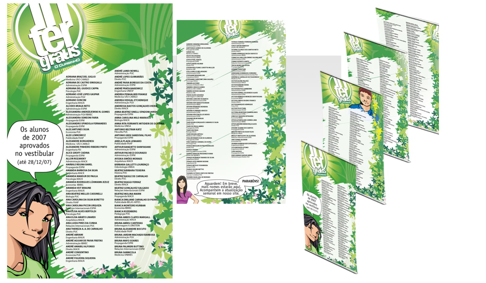 banner impresso do intergraus