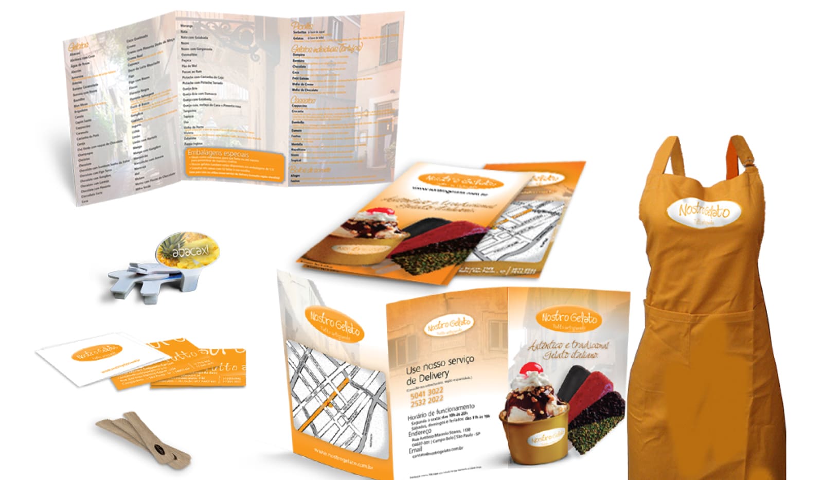 Identidade visual - Nostro Gelato