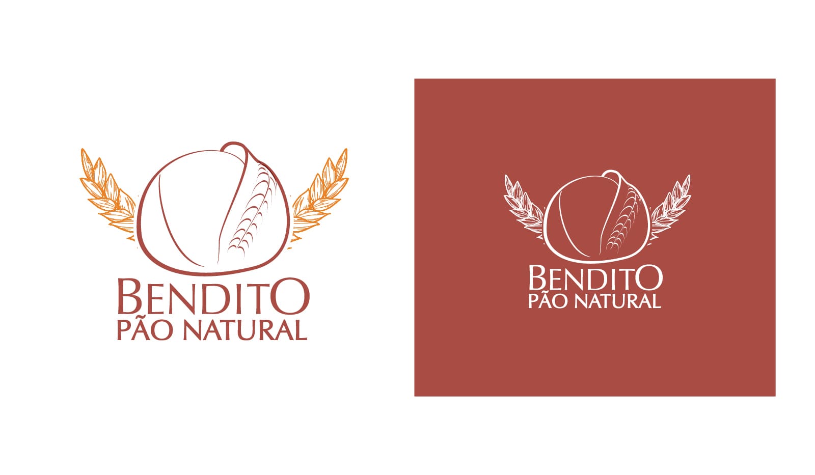 Logotipo Bendito Pão Natural