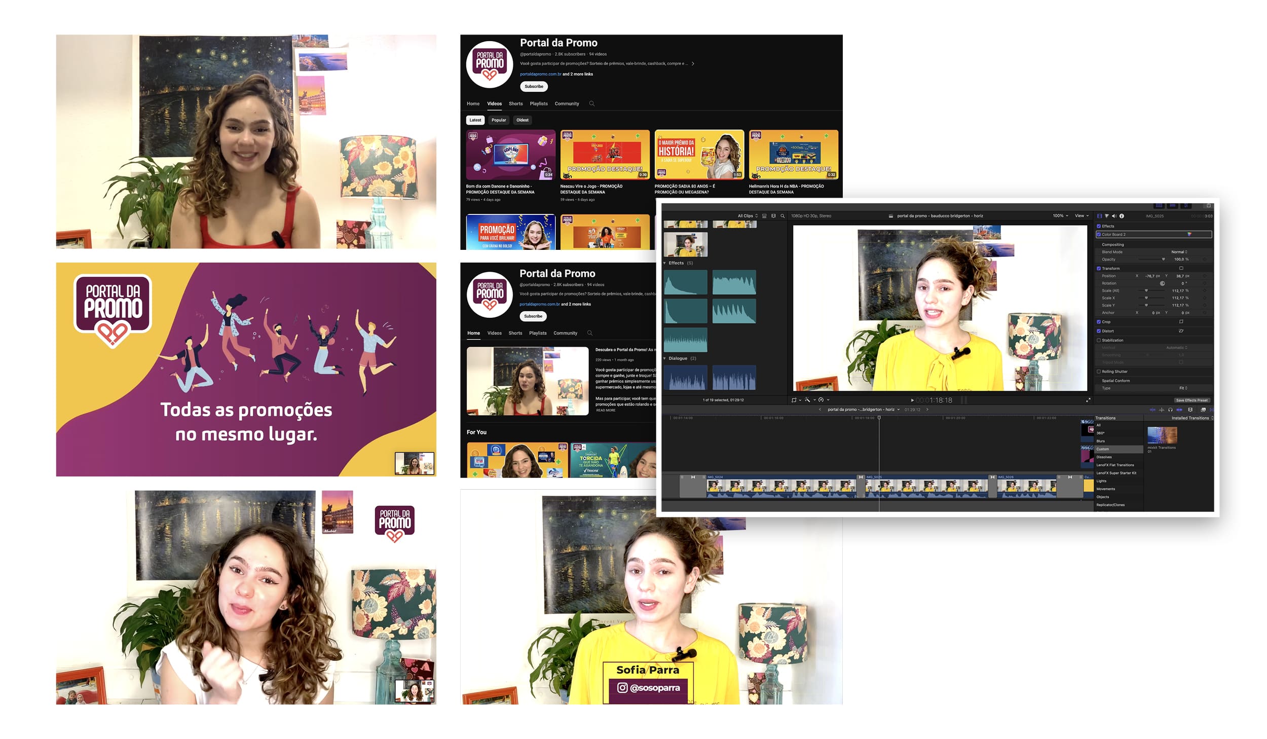 vídeos portal da promo